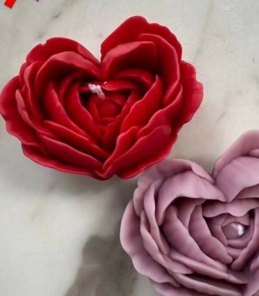 3D Rose — Handmade Candle by Swadeshi Karigari