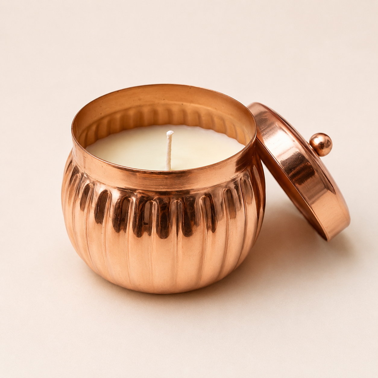 Metal Candle FDMJ-06 — Handmade Candle by Swadeshi Karigari