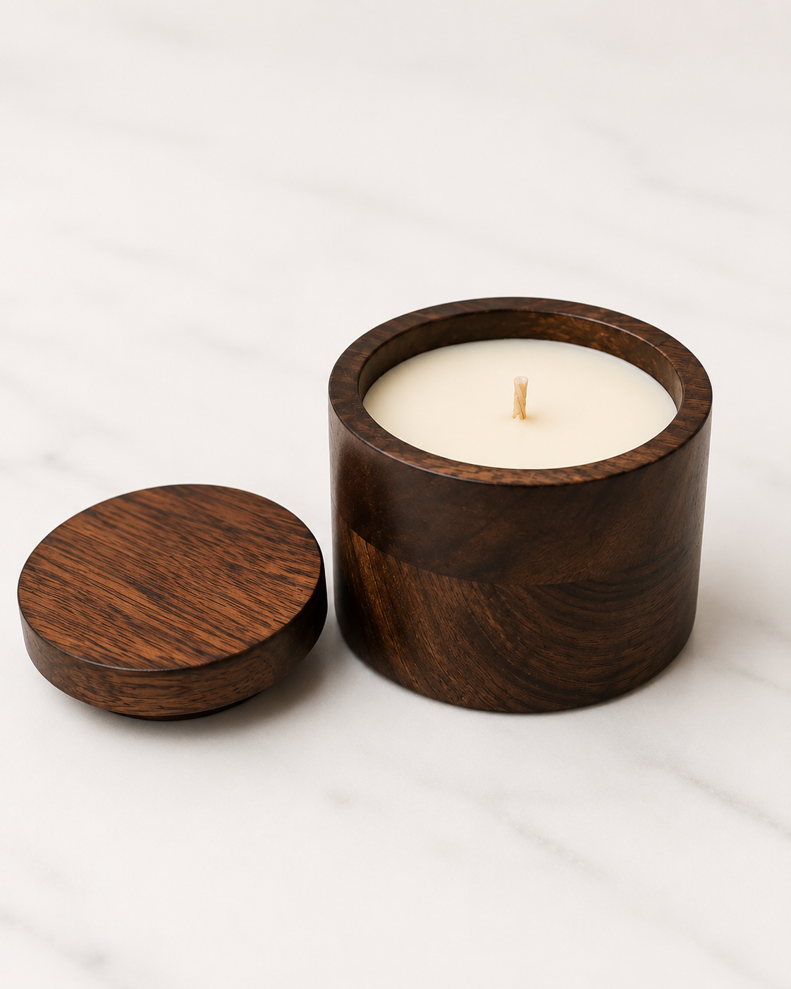 Wooden Candle FDWC-03 — Handmade Candle by Swadeshi Karigari